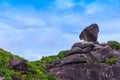 Beautiful tropical sea and blue sky of Similan island, Phang-nga Thailand Royalty Free Stock Photo