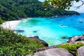 Beautiful tropical sea Similan island No.8 at Similan national park, Phang nga Thailand Royalty Free Stock Photo