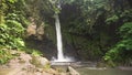 Beautiful tropical waterfall. Philippines Camiguin island.