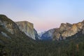 The Beautiful Tunnel View of Yosemite Royalty Free Stock Photo