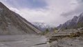 Beautiful turquoise Attabad Lake in hunza northern of Pakistan Royalty Free Stock Photo