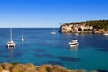 Beautiful turquoise bays in Mallorca