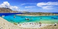 beautiful turquoise beaches of Greece - Astypalea island, Dodecanese