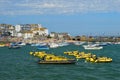 The harbour at St Ives, Cornwall England Royalty Free Stock Photo