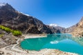 The beautiful turquoise colour of Attabad lake