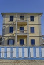 Beautiful Tuscan style seaside villa in San Vincenzo Livorno Italy Royalty Free Stock Photo