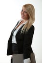 Beautiful twenties blonde businesswoman