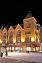 Winter dusk over Storgatan in LuleÃÂ¥_