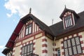 Beautiful typical manor in Cabourg, Normandy, France