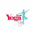 Typography of World Yoga Day Template. International Yoga Day Banner. Illustration