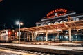 Beautiful Union Station of Denver Colorado . Royalty Free Stock Photo