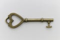 Beautiful Unique Antique Metal Key Royalty Free Stock Photo