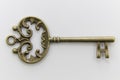 Beautiful Unique Antique Metal Key Royalty Free Stock Photo