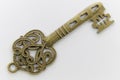 Beautiful Unique Antique Metal Key Royalty Free Stock Photo