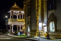 Beautiful and unique architecture of Hindu Radha Krishna Temple