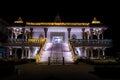Beautiful and unique architecture of Hindu Radha Krishna Temple
