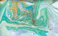 Beautiful unique turquoise acrylic marble background