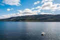 Beautiful Urquhart Castle in Scotland, Loch Ness Royalty Free Stock Photo