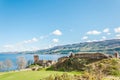 Beautiful Urquhart Castle in Scotland, Loch Ness Royalty Free Stock Photo