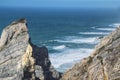 Beautiful Ursa beach with its colossal rock formations Royalty Free Stock Photo