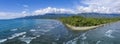 Beautiful Uvita Beach, Costa Rica, Puntarenas Royalty Free Stock Photo