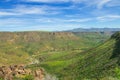 Beautiful valley of Agua Fria National Monument. Royalty Free Stock Photo