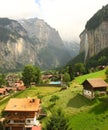 A beautiful valley: Lauterbrunnen, Switzerland