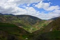 Beautiful valley at Los Paramos, Merida, Venezuela Royalty Free Stock Photo