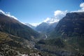 Beautiful valley in Nepal Royalty Free Stock Photo