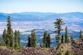 Beautiful valley views near Shasta Mountain, Siskiyou County, Northern California