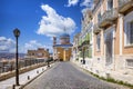 The beautiful Vaporia district with Saint Nicolas church at Ermoupolis, Syros island