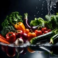 A variety of vegetables - ai generated image