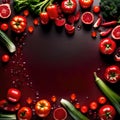 A variety of vegetables - ai generated image