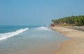 Varkala beach, Kerala, India Royalty Free Stock Photo