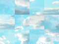 Beautiful vector cloudscape