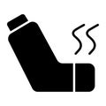 Beautiful vector of inhaler, medical equipment icon