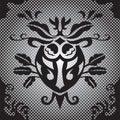 Beautiful vector seamless damask pattern Royalty Free Stock Photo