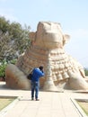 Beautiful Veerabhadra Hindu temple located in Lepakshi in the state of Andhra Pradesh, India