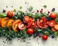 Beautiful vegetable still life