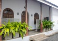 beautiful veiw of old dutch architecture in galle fort,sr lanka, one of the world heritage . Royalty Free Stock Photo