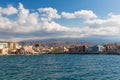 Beautiful venetian port of Chania, Crete island, Greece