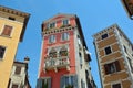 Beautiful Venetian Style Buildings Rovinj Royalty Free Stock Photo