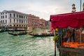 Beautiful Venice city during sunset