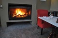 Fireside  table wine Franschhoek  Cape Town Royalty Free Stock Photo