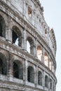 Beautiful vertical closeup shot of the Colosseum in Rome, Italy Royalty Free Stock Photo