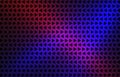 Texture with composition of triangles in alternating rows, wallpaper, background, red and blue lights, geometry, triangle, Royalty Free Stock Photo