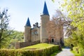 Beautiful Veves Castle view during sunny day Royalty Free Stock Photo