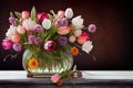 Spring Flowers in vase