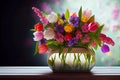 Spring Flowers in vase