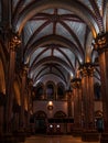 Beautiful victorian roof design of CST station,UNESCO World Heritage Site in Mumbai, Maharashtra, India